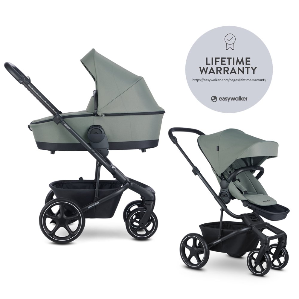 Poussette combinée EASYWALKER Harvey⁵ 2en1 Agave Green LITE RWS