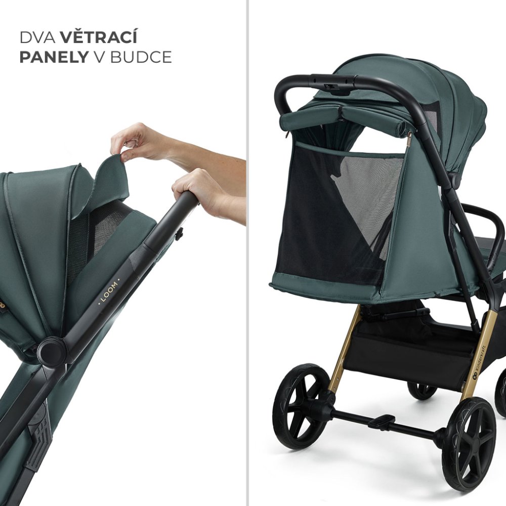 Poussette sport KINDERKRAFT Loom Green – Image 7