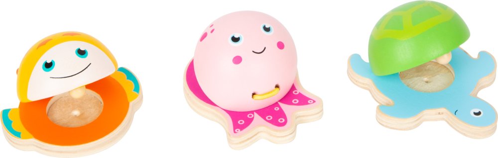 small foot Castañuelas animales marinos 1 ud.