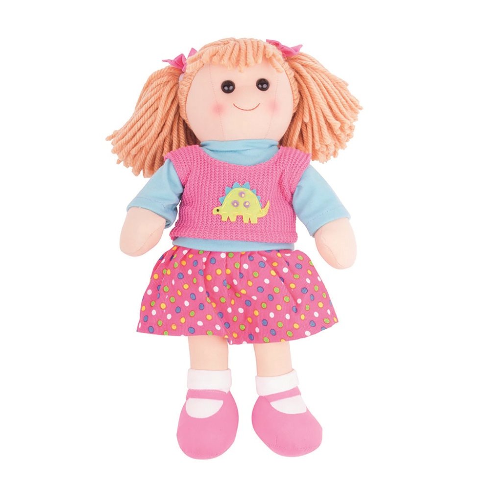 Bigjigs Toys Lalka szmaciana Susie 38 cm - obrazek 7