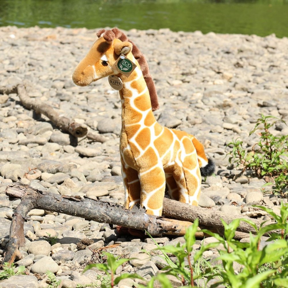 Rappa Giraffa di peluche in piedi 40 cm ECO-FRIENDLY - immagine 5