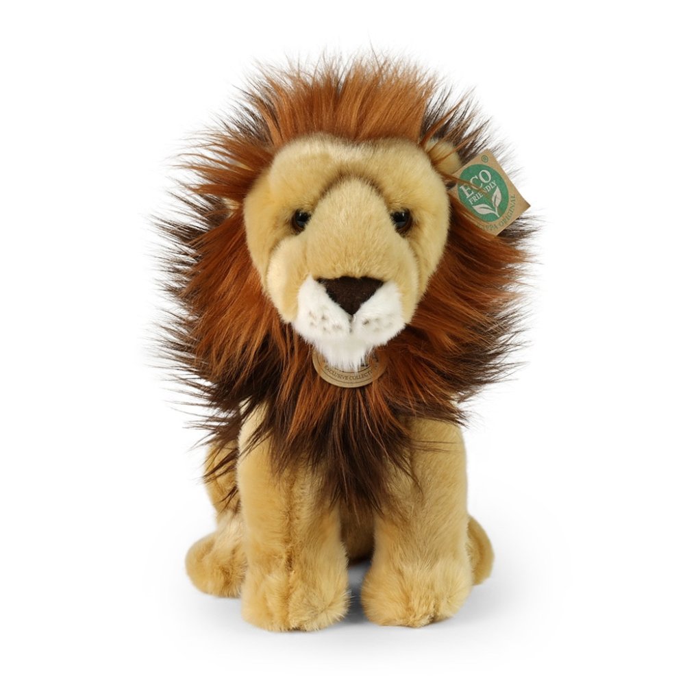 Rappa Peluche lion assis 25 cm ECO-FRIENDLY – Image 4