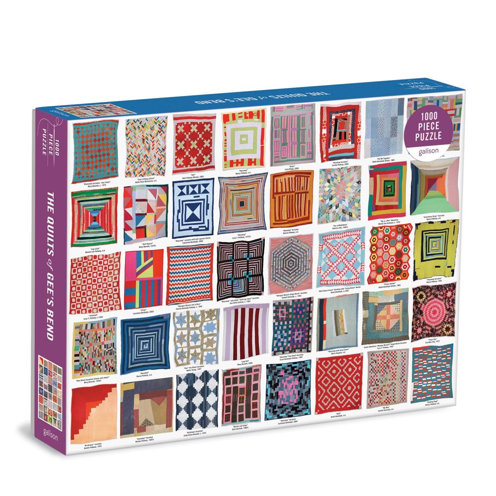 Galison Puzzle Patchwork takarók 1000 darabos