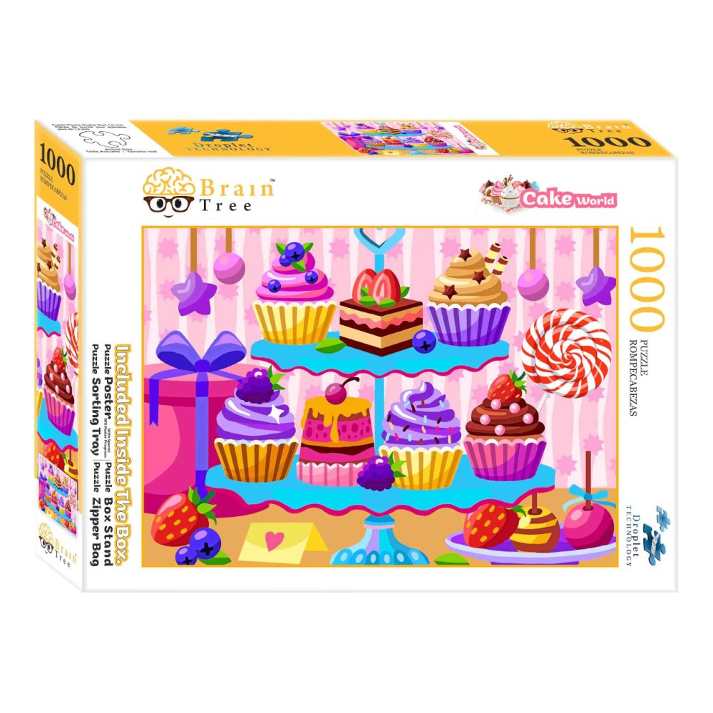 Brain Tree Puzzle In Pasticceria 1000 pezzi