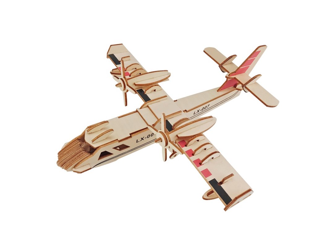 Woodcraft Puzzle 3D in legno Bombardiere