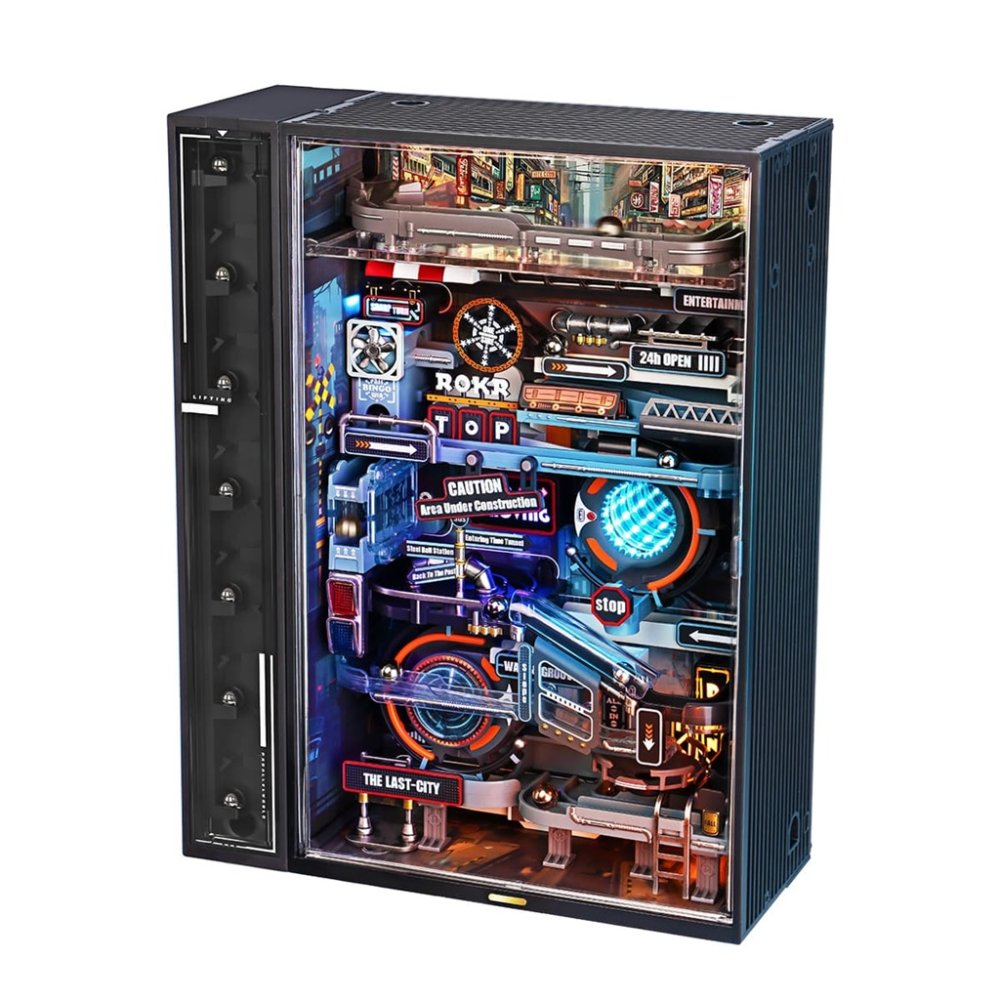 RoboTime 3D mechanikus golyópálya építőjáték - A múlt városa