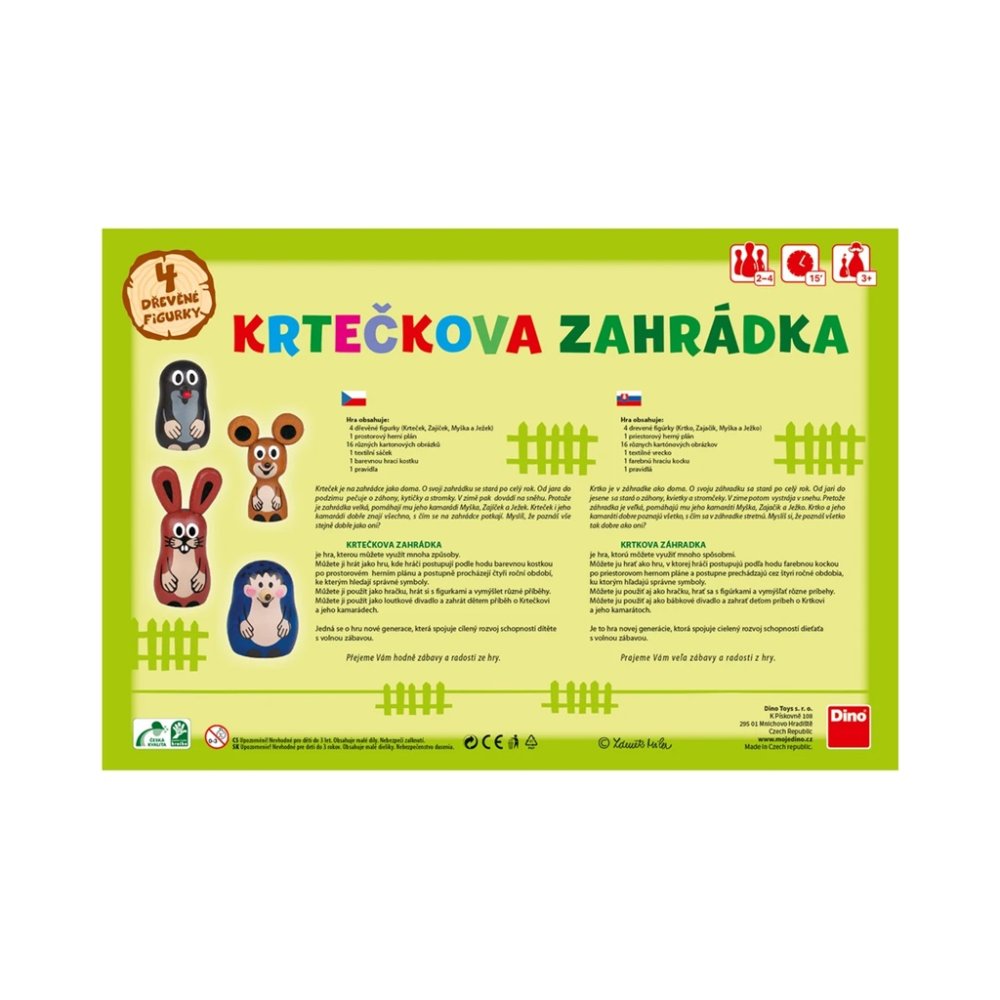 Dino Dětská hra Krtečkova zahrádka (obrázek 10)