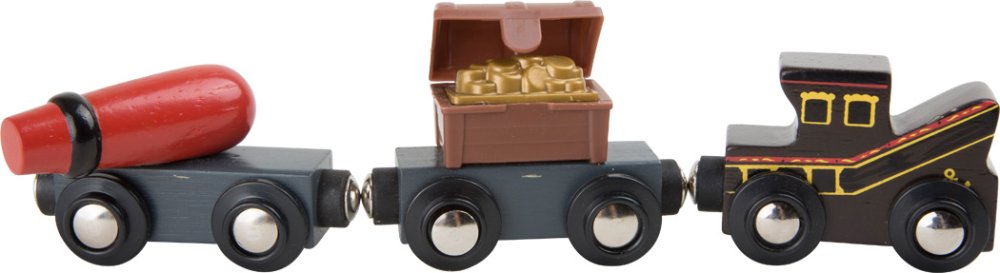 small foot Treno in legno pirati - immagine 6