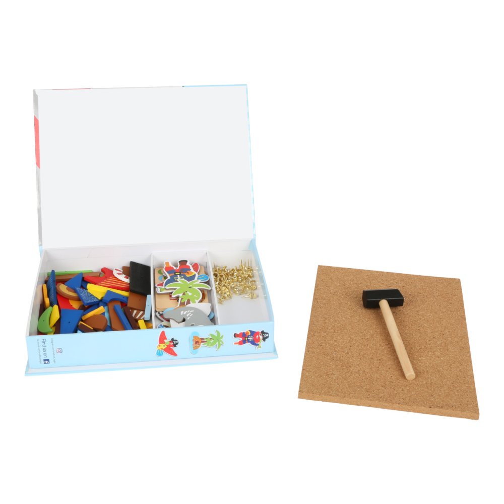 small foot Jeu créatif en bois Pirates