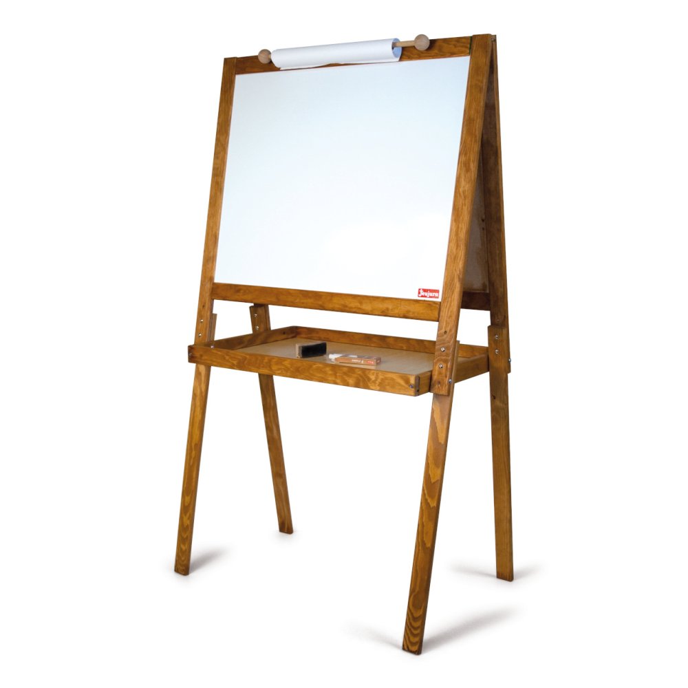 Jeujura Pizarra multiusos de madera con accesorios