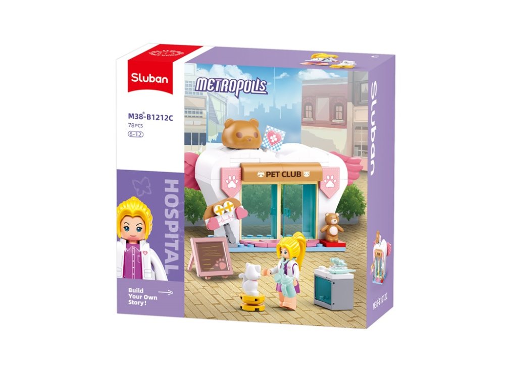 Sluban Metropolis M38-B1212C Lecznica dla zwierząt - obrazek 2