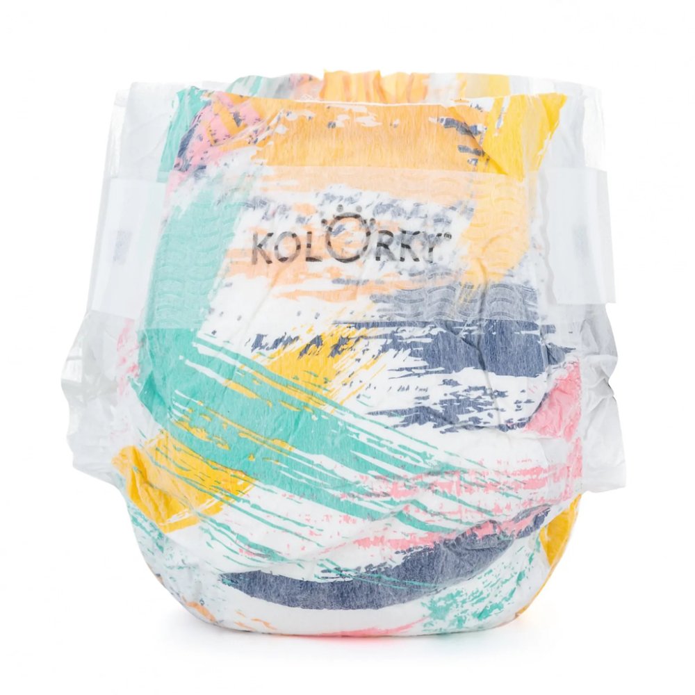 KOLORKY DAY Pañales desechables eco, štětec L (8-13 kg) 19 uds - Imagen 7