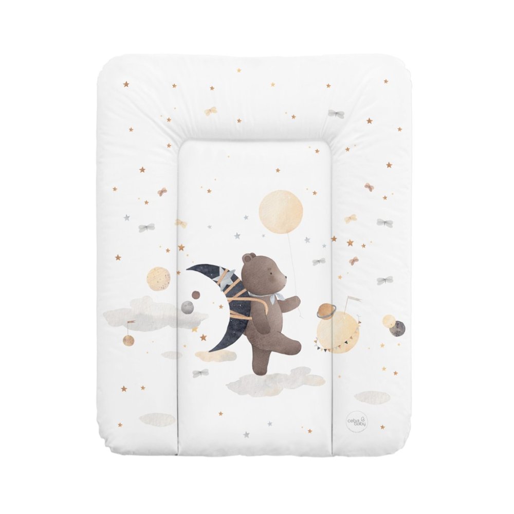 CEBA BABY Cambiador suave pequeño (50x70) Basic Galactic Travel
