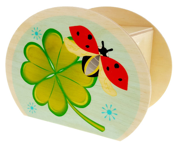 Hess Tirelire en bois amanite tue-mouches