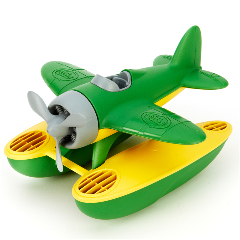 Green Toys Wasserflugzeug grün