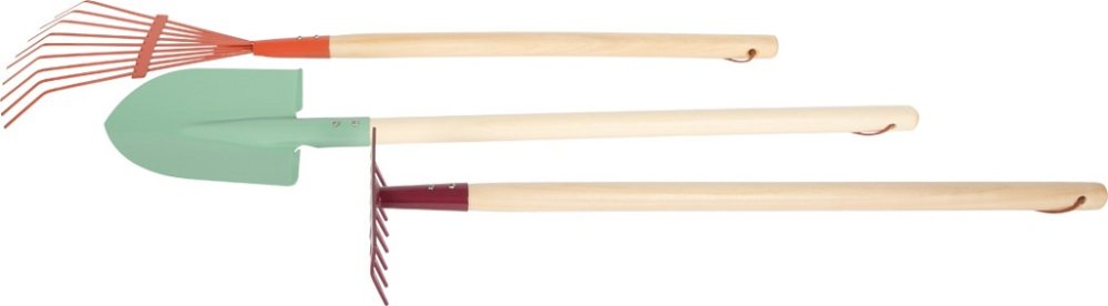 small foot Zestaw narzędzi ogrodowych z konewką Tiny Garden - obrazek 4