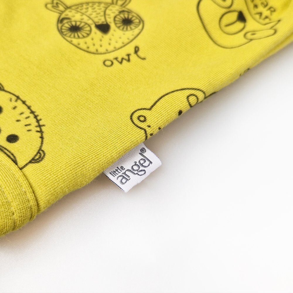 Body col cache-cœur IMPRIMÉ Outlast® - animaux jaune-vert/jaune-vert 86 – Image 6