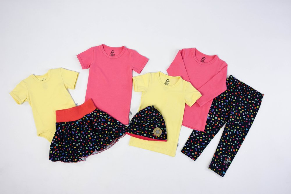 Falda acampanada - flores azul oscuro 104 - Imagen 4