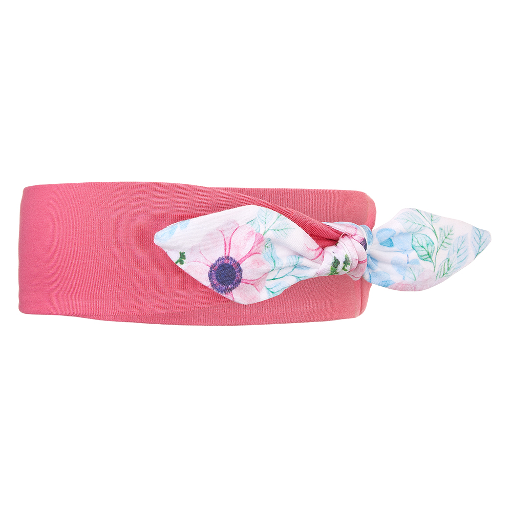 Diadema fina Outlast® - rosa/flores UNI