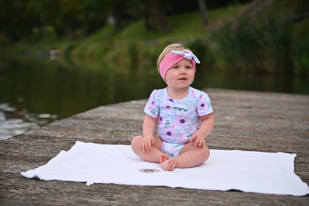 Diadema fina Outlast® - patrón fresa/fresa UNI - Imagen 3