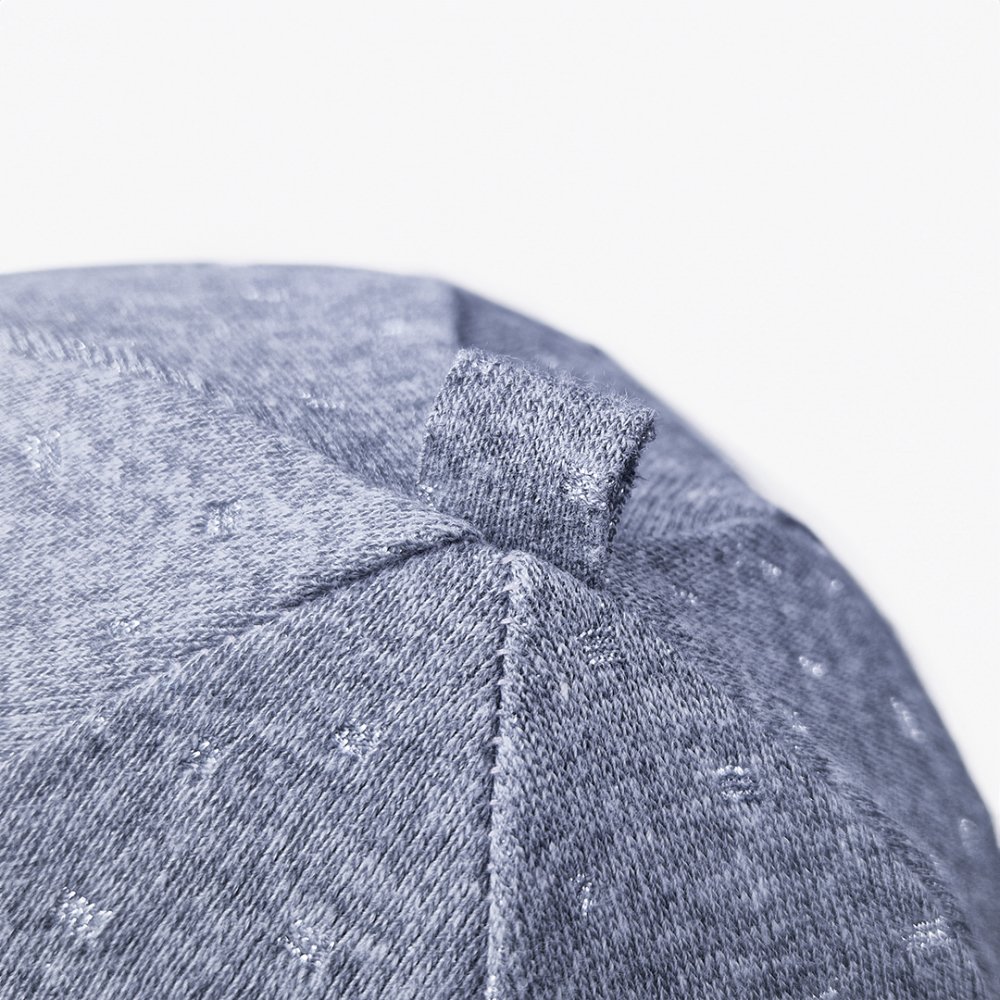 Gorro lapón con forro LESK Outlast® - mélange gris oscuro brillo/rosa bebé 3 | 42-44 cm - Imagen 2