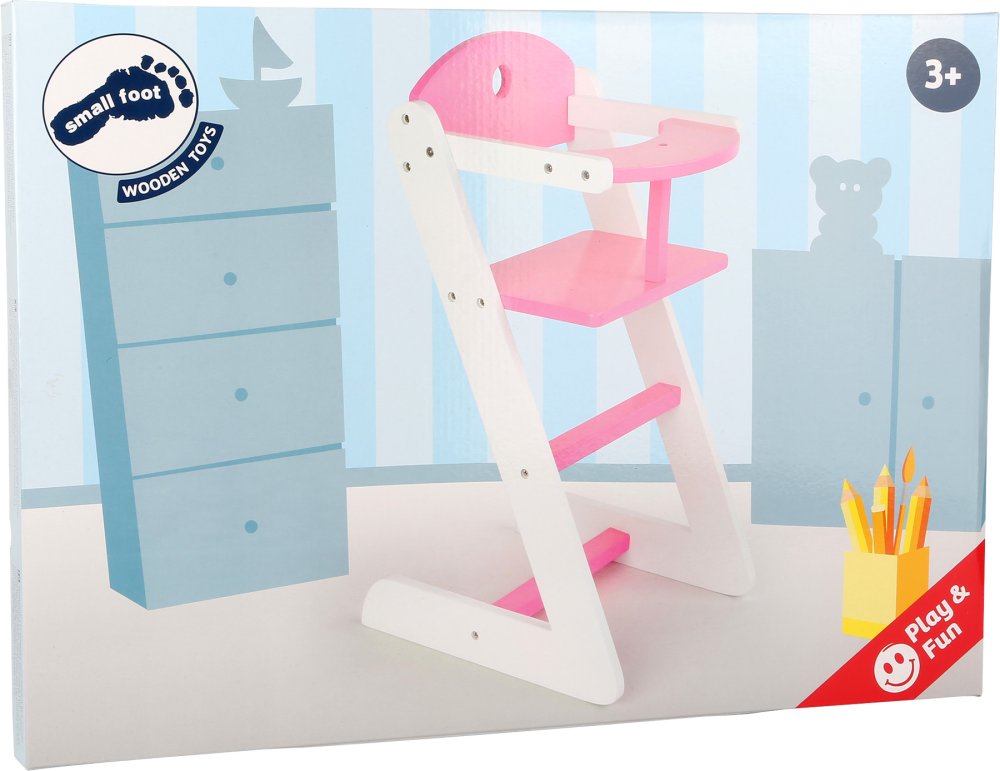 small foot Dřevěná jídelní židlička pro panenku dream (obrázek 2)