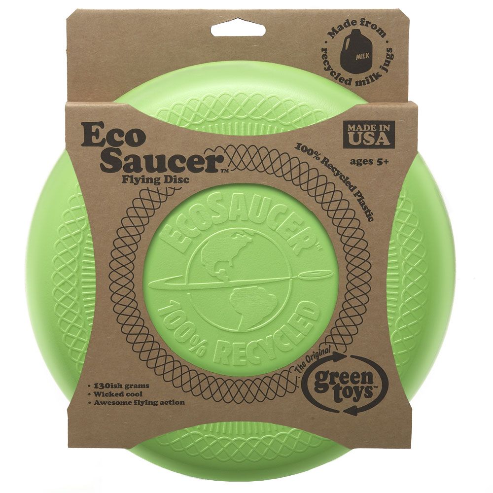 Green Toys Létající talíř EcoSaucer zelený (obrázek 2)