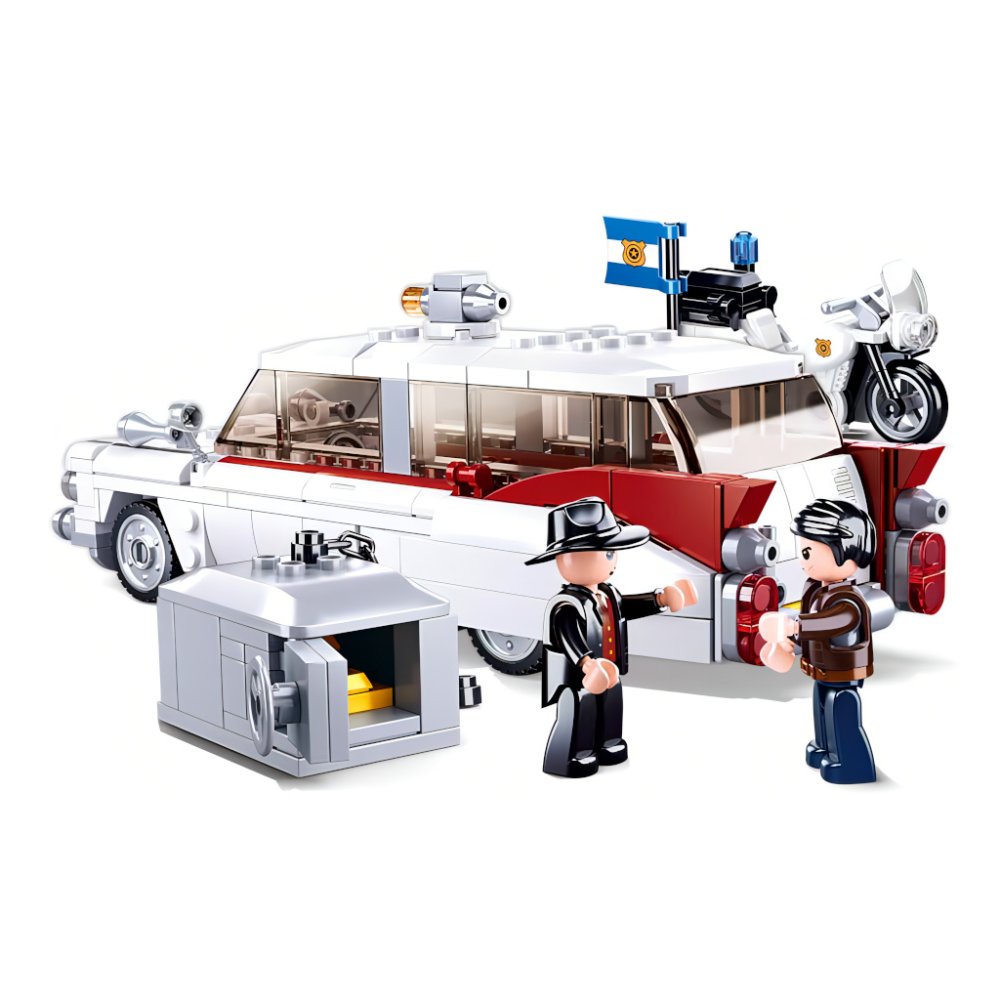Sluban ModelBricks M38-B1099 Americký vůz pro lupiče (obrázek 4)