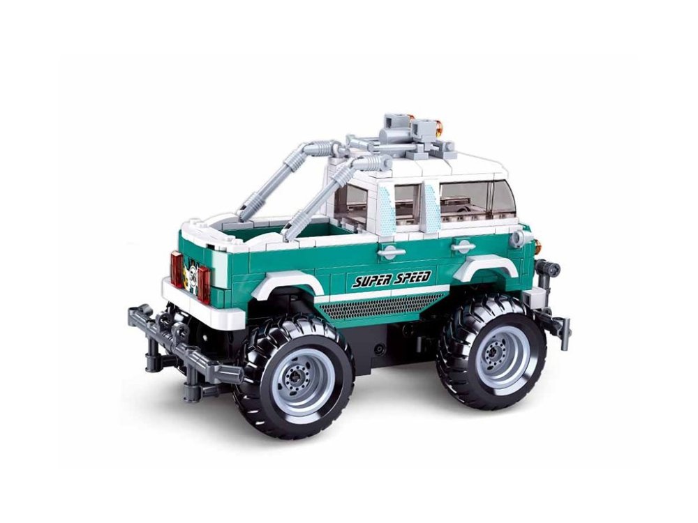 Sluban Power Bricks M38-B1020 Monster SUV vůz R/C T2 na dálkové ovládání (obrázek 4)
