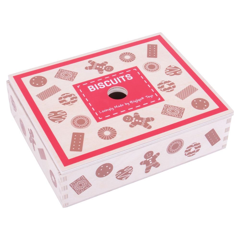 Bigjigs Toys Box s dřevěnými sušenkami (obrázek 9)