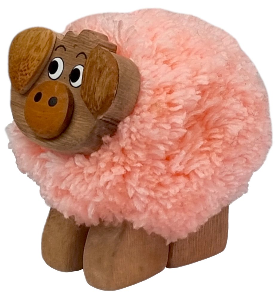 2Kids Toys Dřevěná figurka XL pompon Prase (obrázek 4)