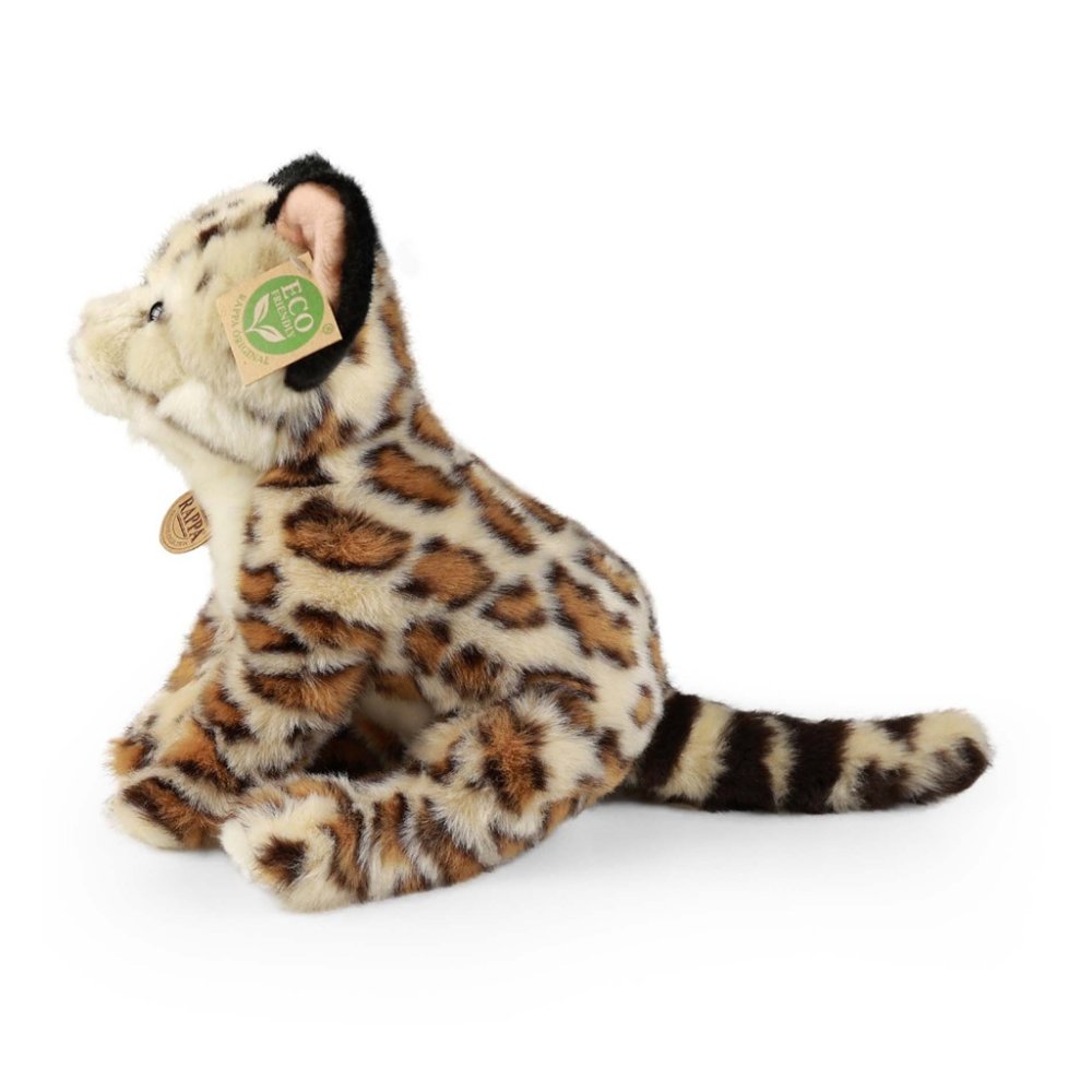 Rappa Plyšový ocelot sedící 28 cm ECO-FRIENDLY (obrázek 3)