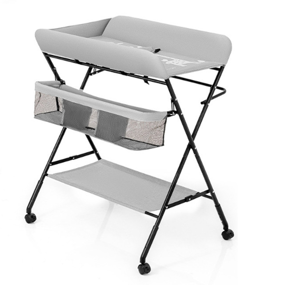 Portable Changing Table - Grey,Portable Changing Table - Grey
