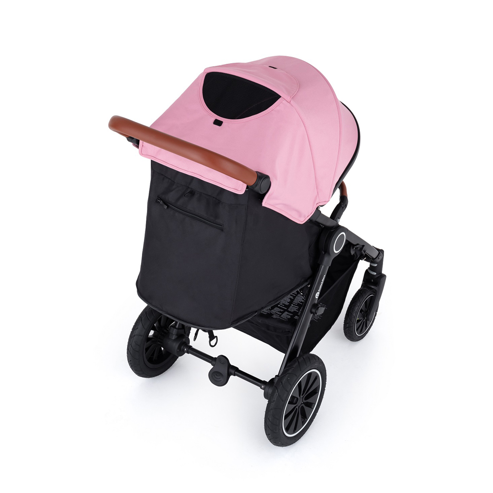 PETITE&MARS Barnvagn Street+ RWS Black Rose Pink Komplett