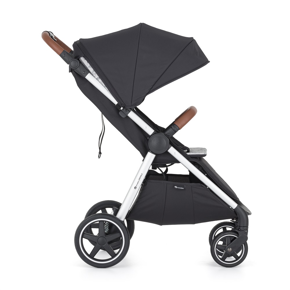 PETITE&MARS Poussette De Sport Royal2 Silver Perfect Black