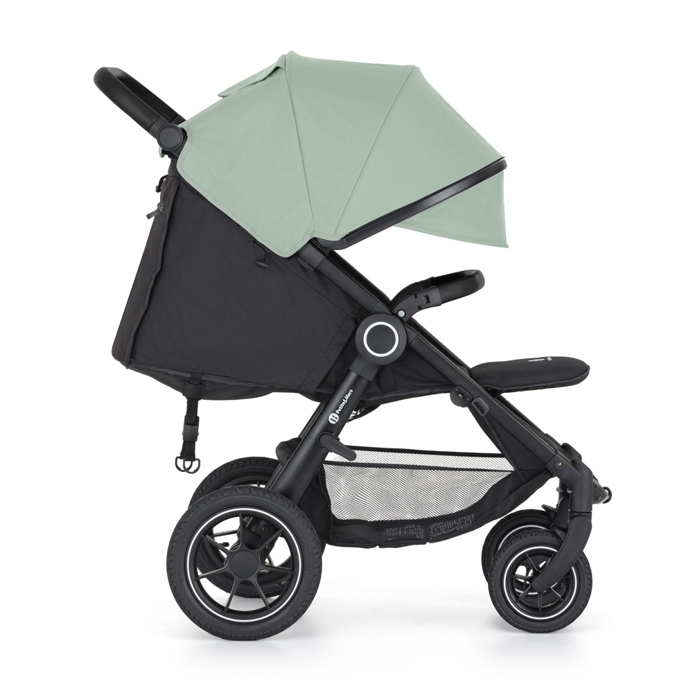 PETITE&MARS Sportvagn Street2 Air Black Iron Green + PETITE&MARS Väska Jibot GRATIS