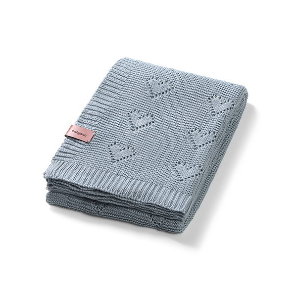 BABYONO Coperta In Maglia Di Bambù Grigio 75x100 Cm