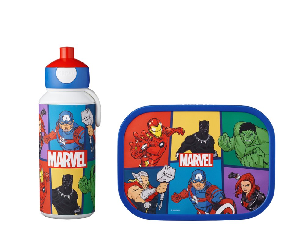 MEPAL Set Snack Per Bambini Campus Avengers