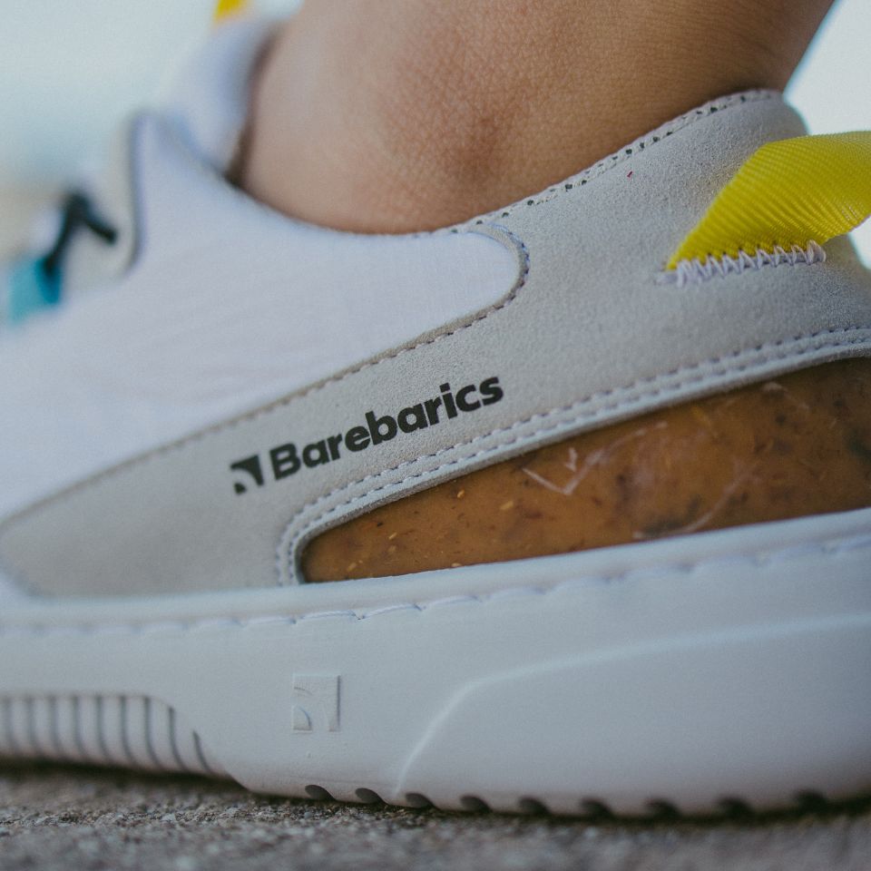 Barefoot Tenisky Barebarics Revive - White & Grey 36 White