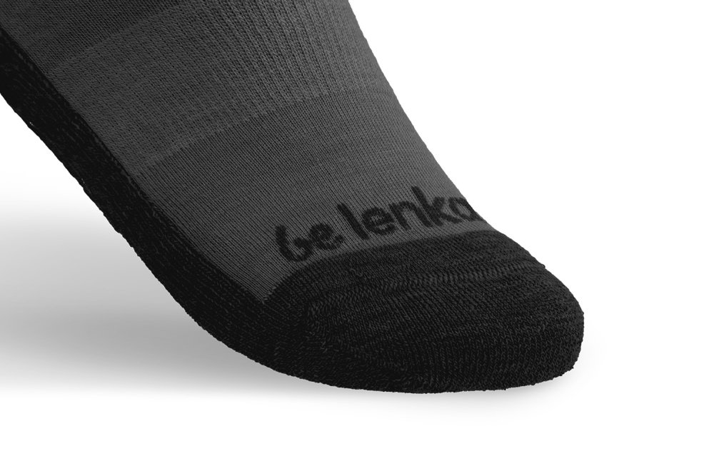 Barfußsocken Be Lenka – Crew – Merinowolle – Grau 35-38 Grey