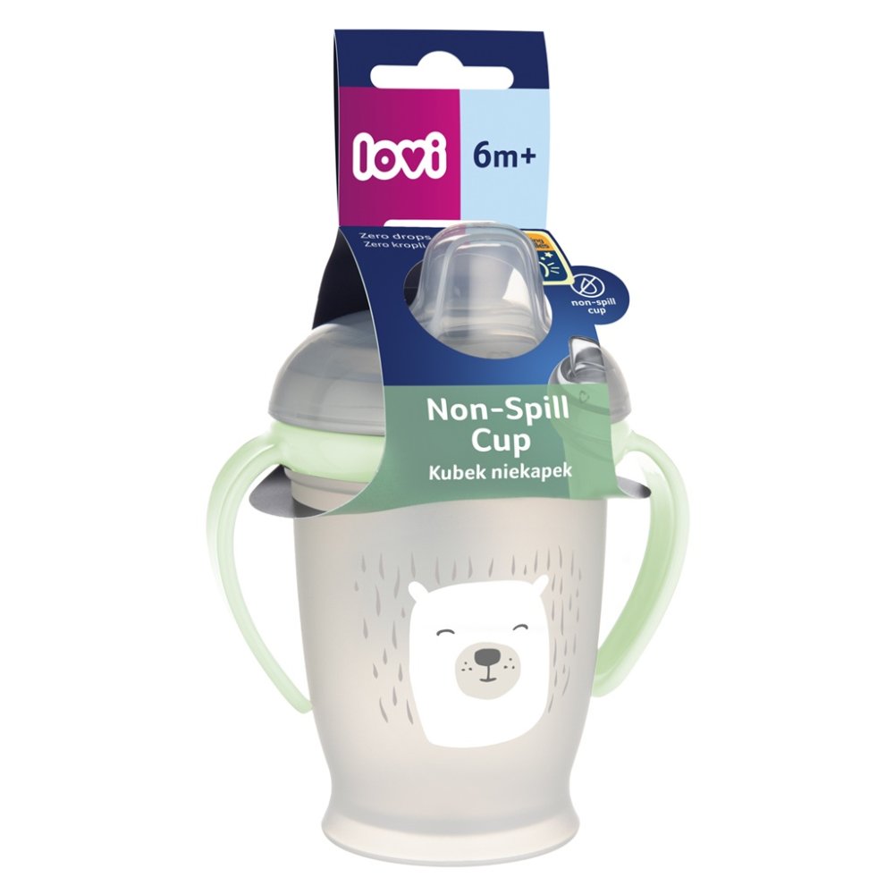 LOVI Tazza antigoccia Buddy Bear 250 ml, 6m+ - immagine 3