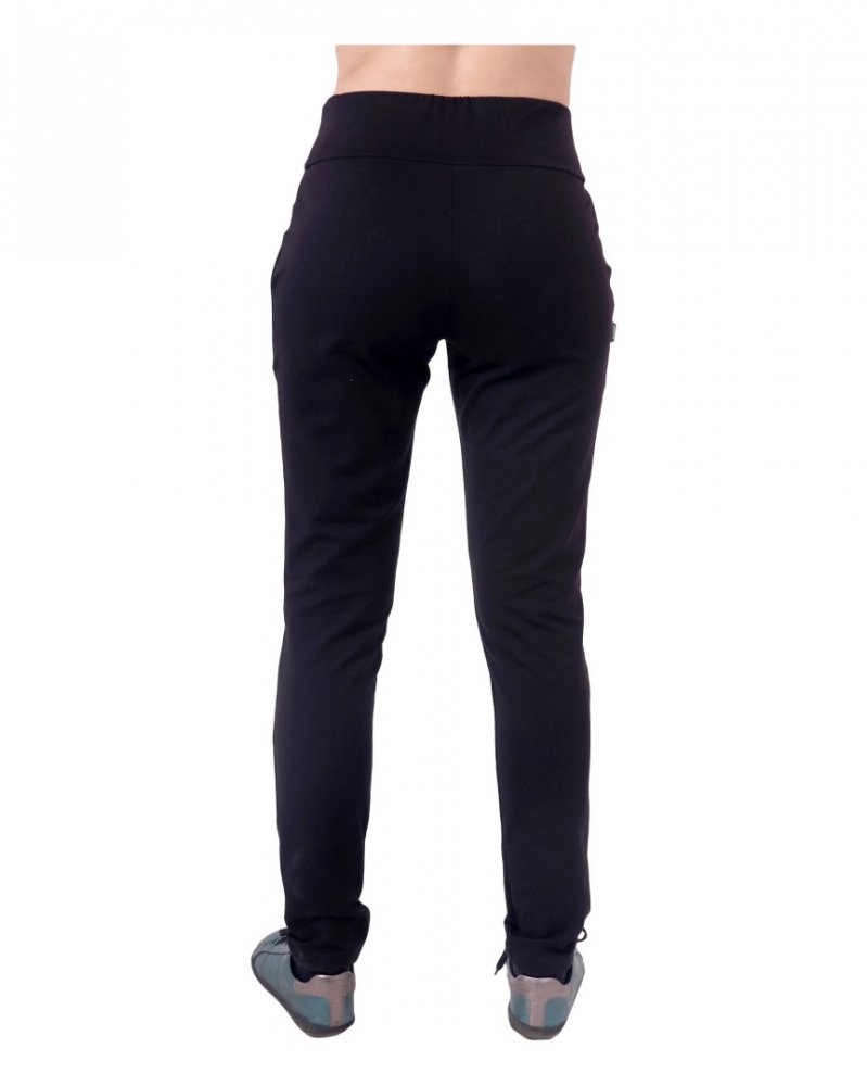 Pantaloni da tuta da donna, pantaloni da tuta Karin, nero 46 - immagine 4