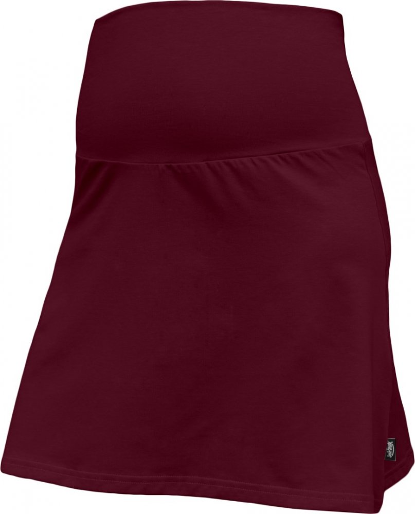 Jupe de grossesse Jolana, bordeaux M/L – Image 5