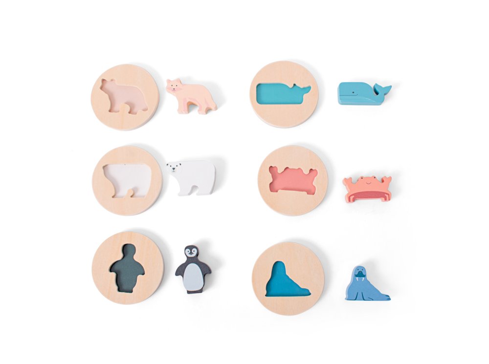 Puzzle d'encastrement en bois – Image 3