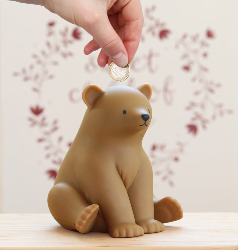 A Little Lovely Company - salvadanaio - orso - immagine 5