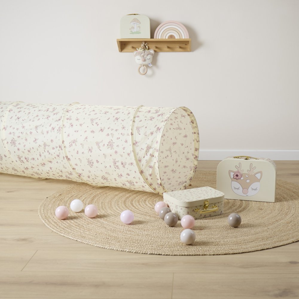Bieco - Tunnel gioco auto-assemblante - vintage flowers - immagine 6