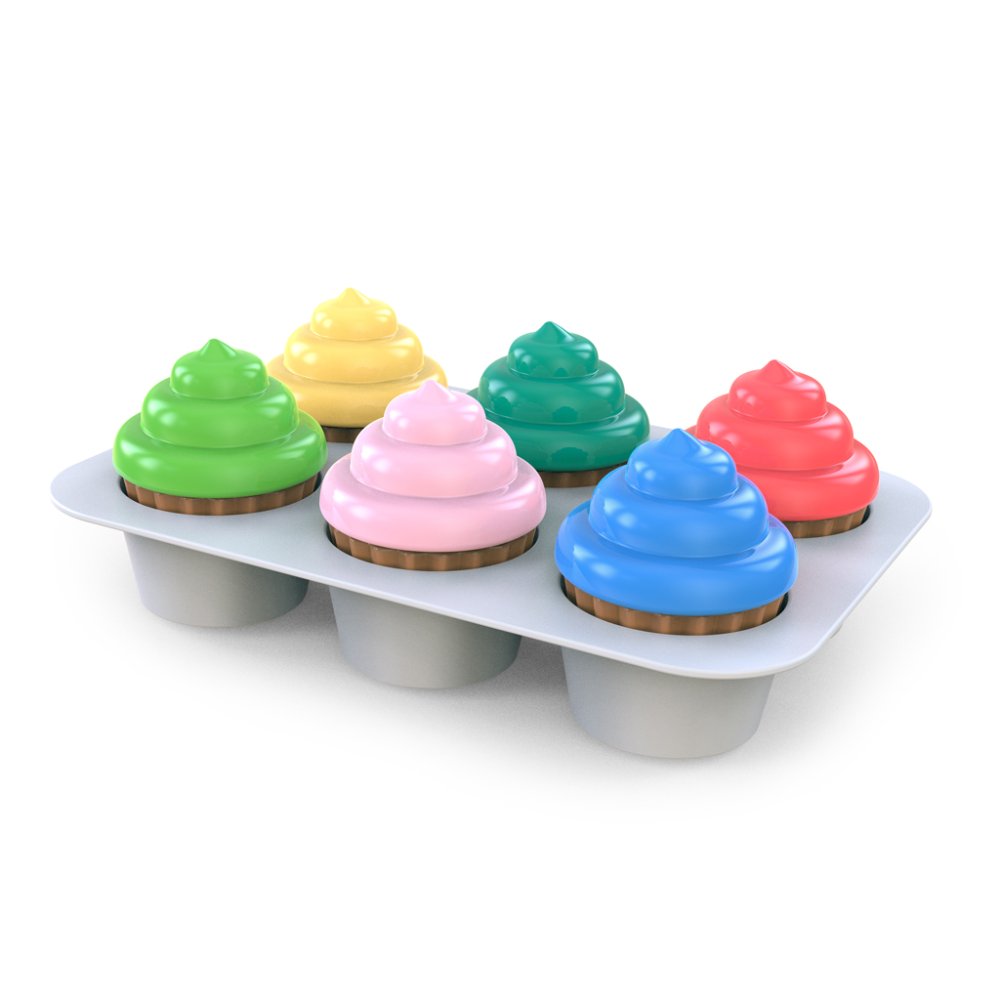 BRIGHT STARTS Gioco Incastro Cupcakes, 3m+