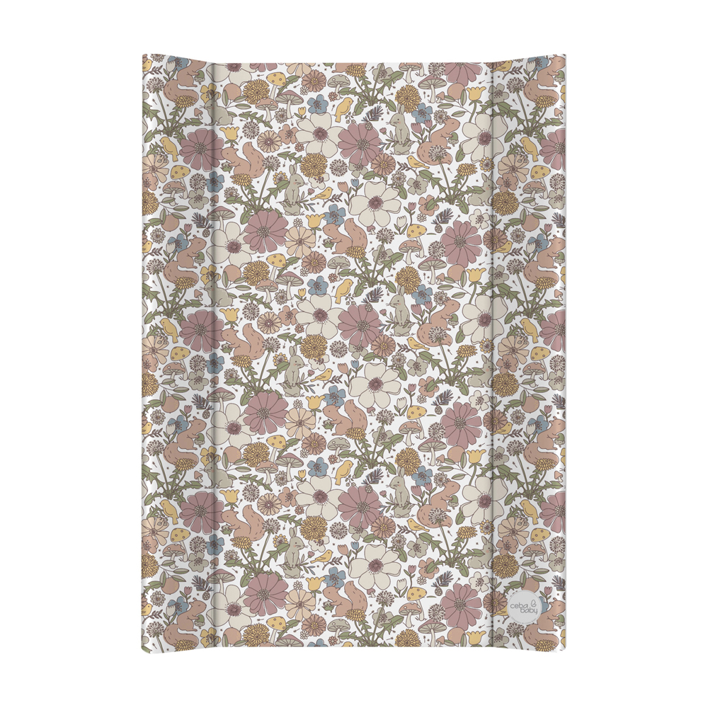 CEBA BABY Matelas à langer 2 faces souple (50x70) Basic Garden