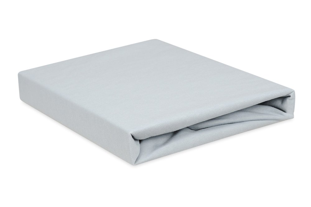 BABYMATEX Prześcieradło nieprzemakalne Jersey 35x75 cm szare
