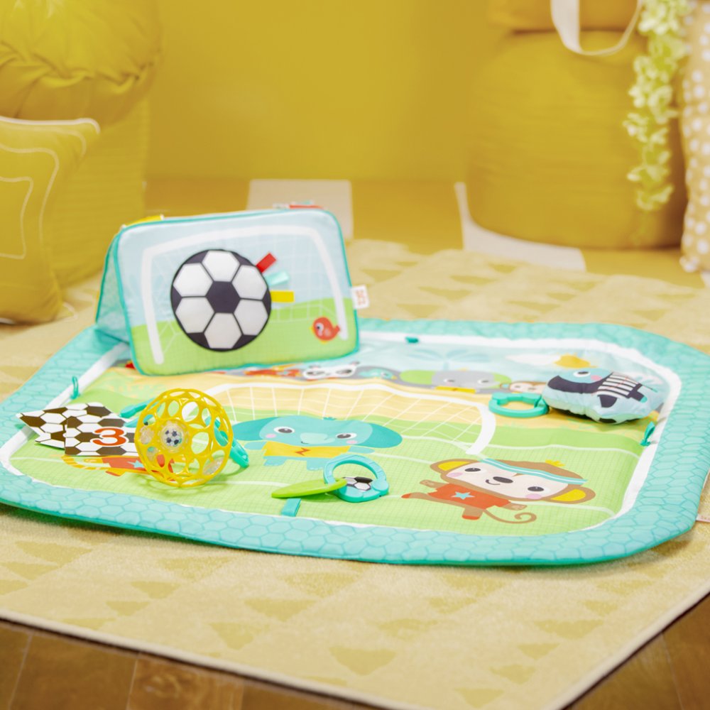 BRIGHT STARTS Tappeto da gioco con attività Oball Grip & Kick™ 0m+ - immagine 3